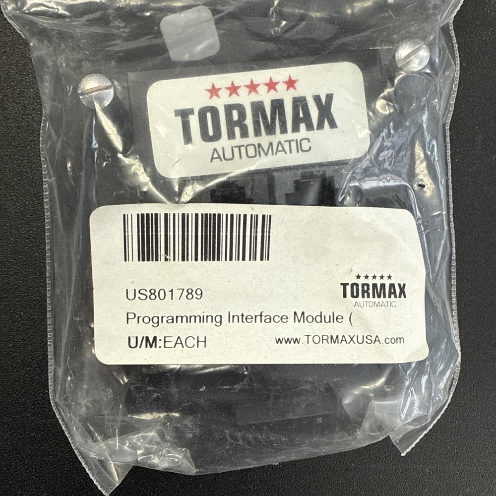 Brand New Programming Interface Module Tormax Automatic