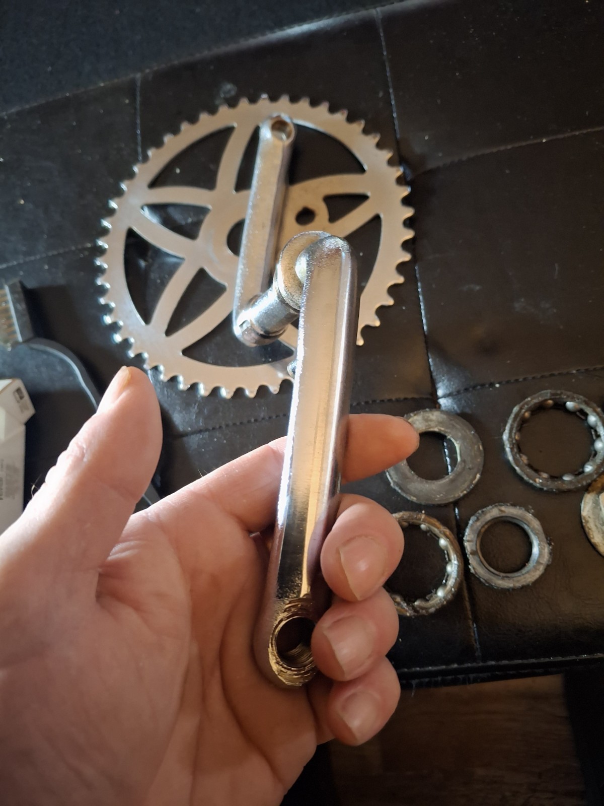 Huffy SlingShot,the Wheel Supersport,gremlin,rail,1960s Muscle Bike,Crank Set