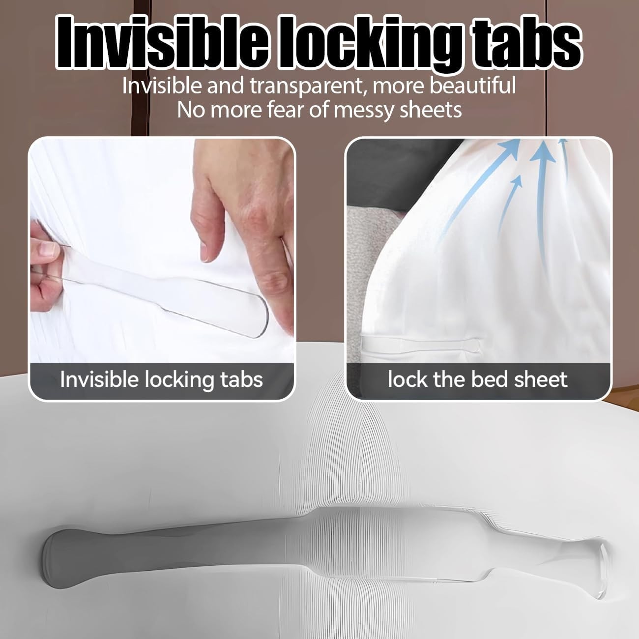 Bed sheet holder Heavy Duty Universal Fit No More Loose Bedding,Secure Sheet