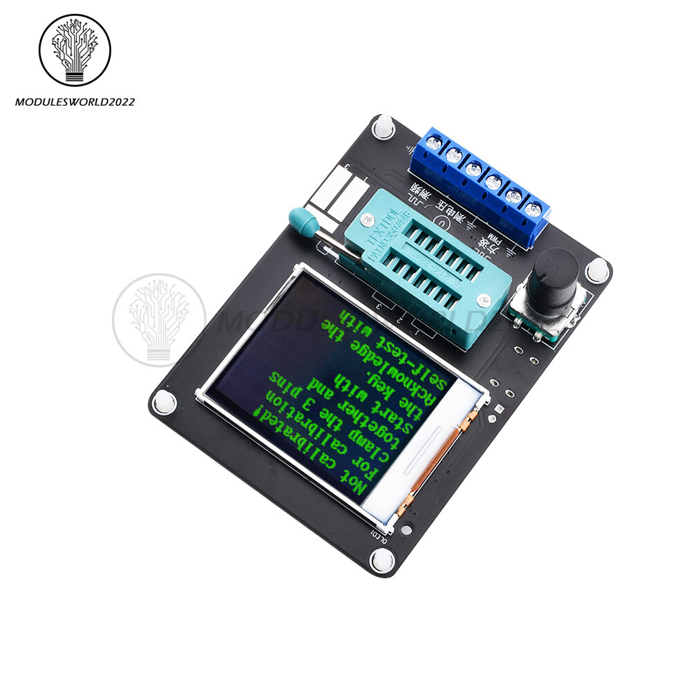 GM328A Transistor Tester Resistance Capacitance Inductance ESR Frequency Meter