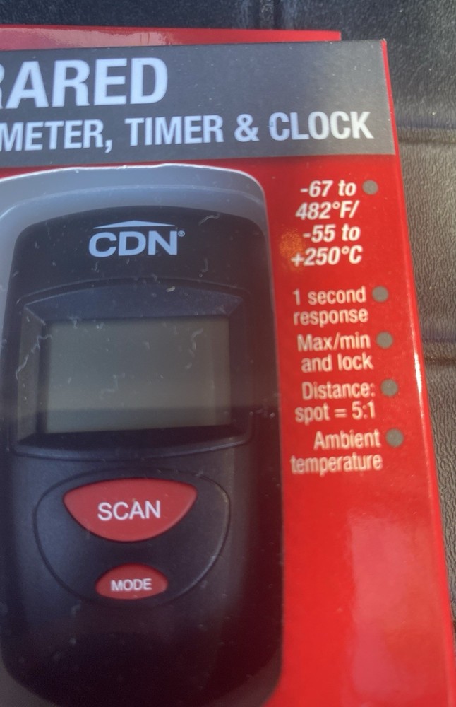 CDN IN482 Infrared Wireless Thermometer with 1-Second Response