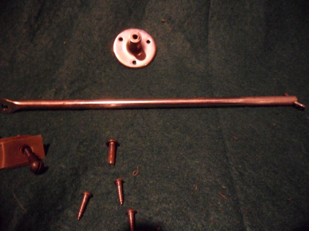 Antique Apolla Talking Machine lid support assembly