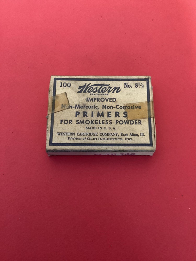 EMPTY Ammo Box Western Primers
