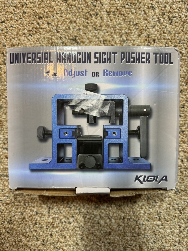 Universal Handgun Sight Pusher Tool