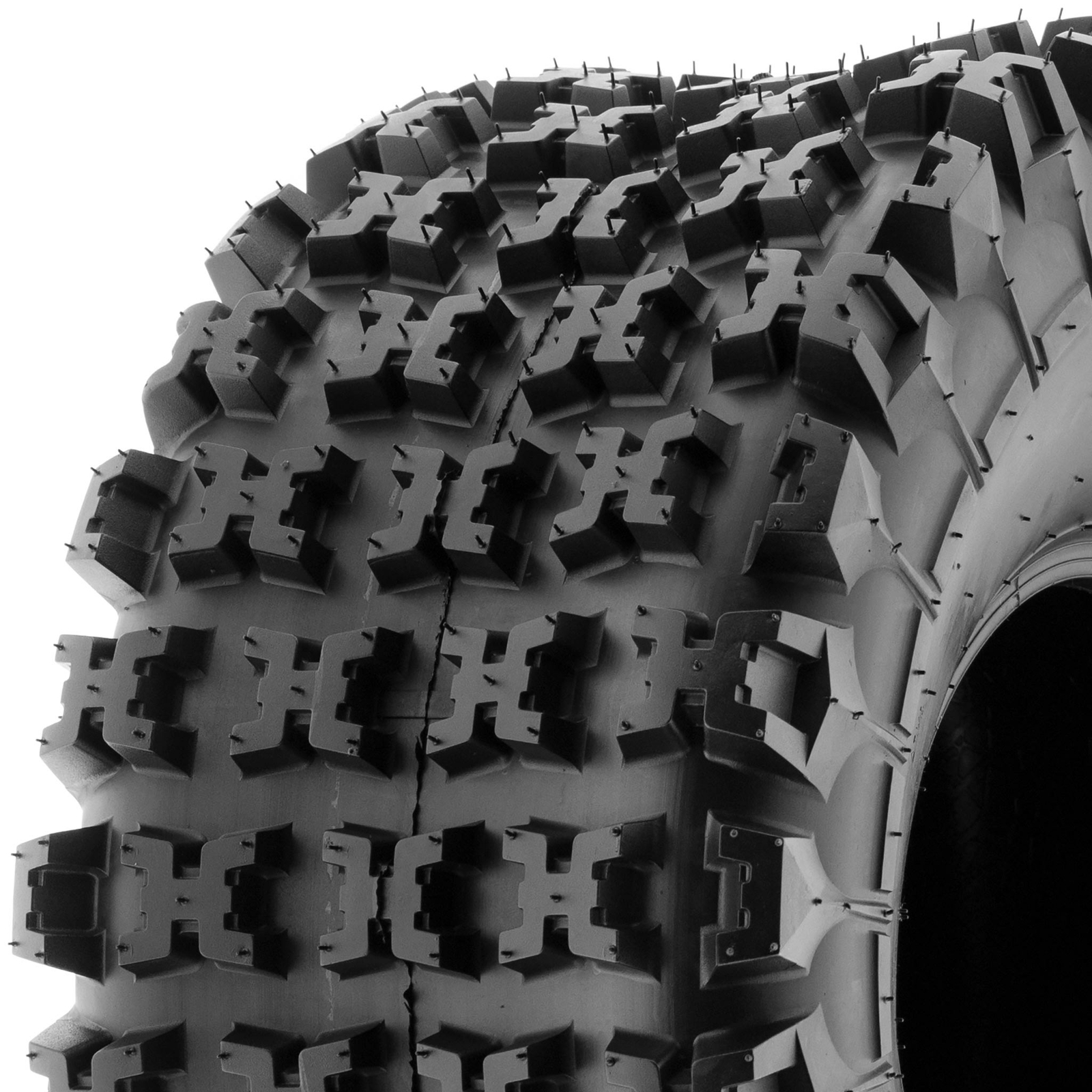 Set of 4, 21x7-10 & 20x10-9 Replacement ATV UTV Trail 6 Ply Tires A027 by SunF