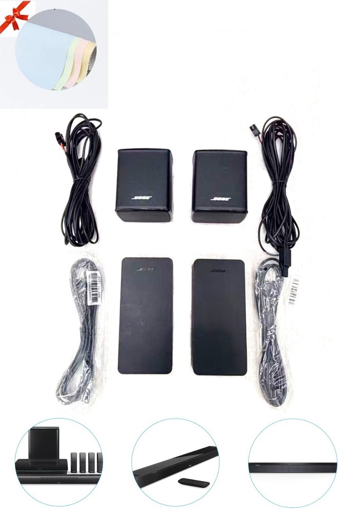 Bose 300 Wireless Surround System Virtually Invisible Set For Bose Soundbar