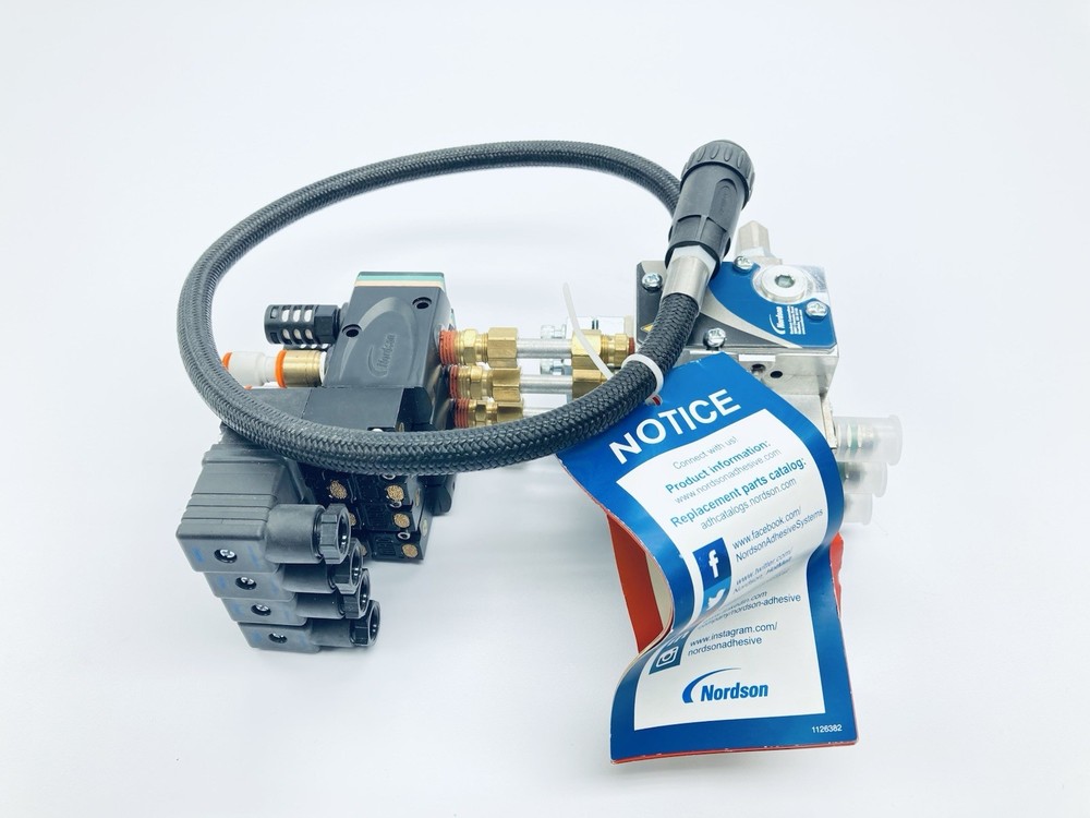 NORDSON KBCGM 8521603 SUREBEAD 04 Self-Cleaning Applicator / Missing applicator