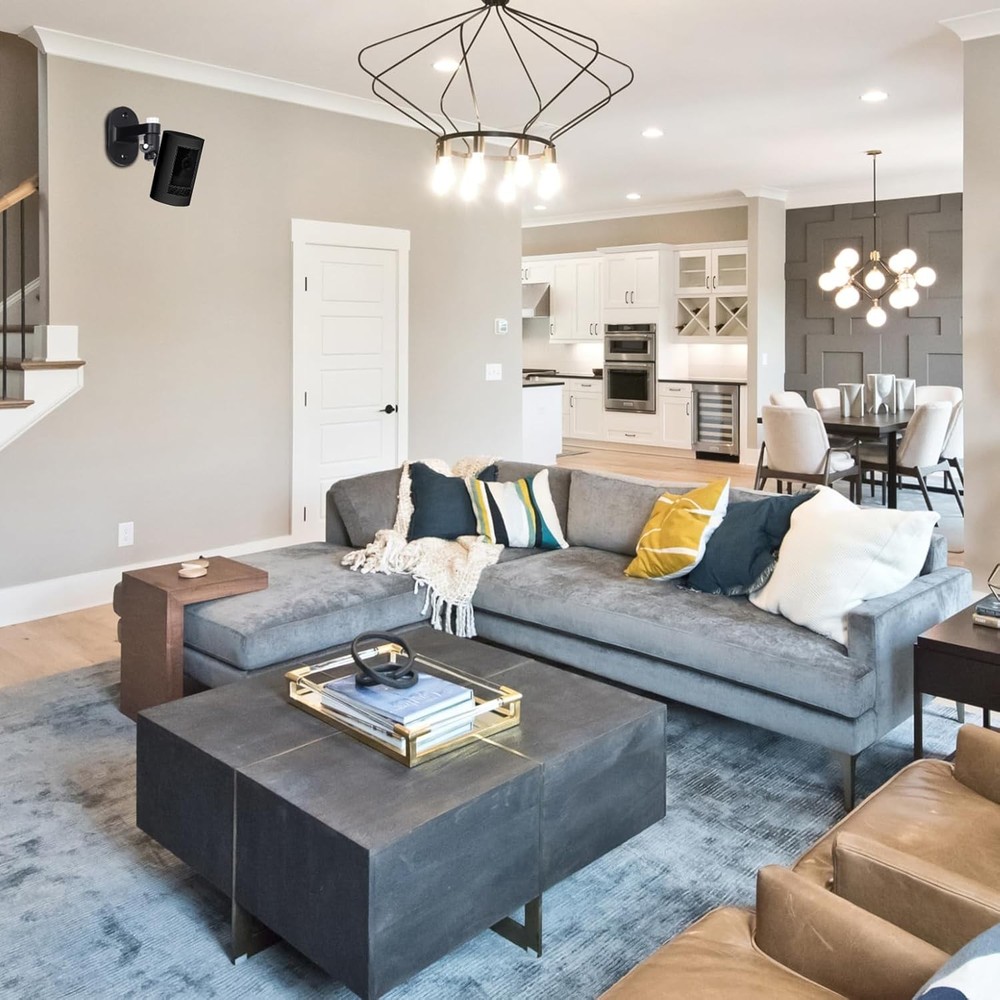 2Pack Adjustable Security Wall Mount Bracket for Ring Stick Up Cam & Ring Outdoo