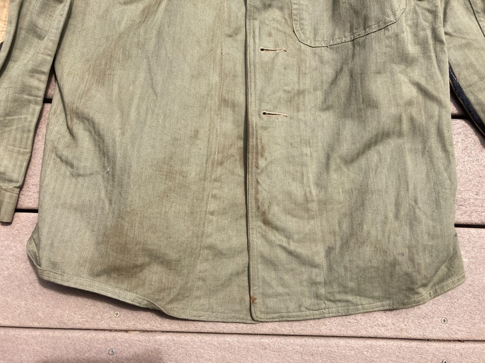 WW2 USMC US Army Marine Corps HBT Shooting Jacket Coat 1941 Size 40