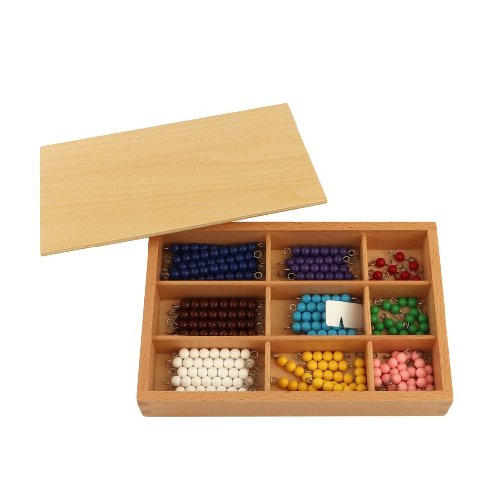 Checker Board Beads (10 Sets, C Beads) - MONTESSORI MATH MATERIALS