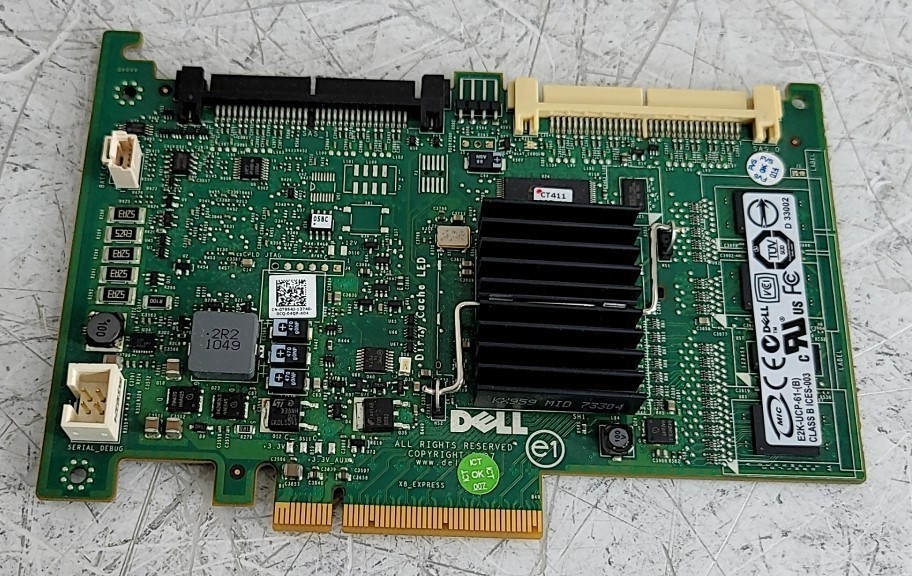 DELL UCP-61 0T954J Raid Controller Card