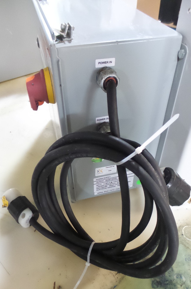 CONVEYX CONVEYOR CONTROL PANEL | Used Working W/ Power Cords & Mounting Bracket