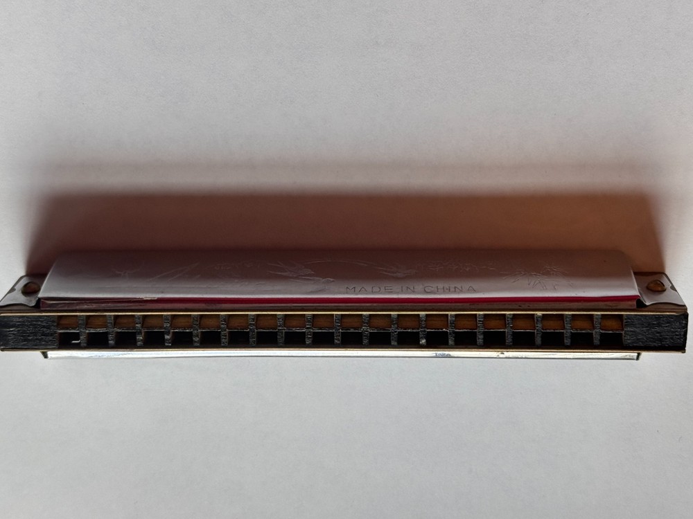 Vtg Blessing Harmonica DHC-201 in Original Box