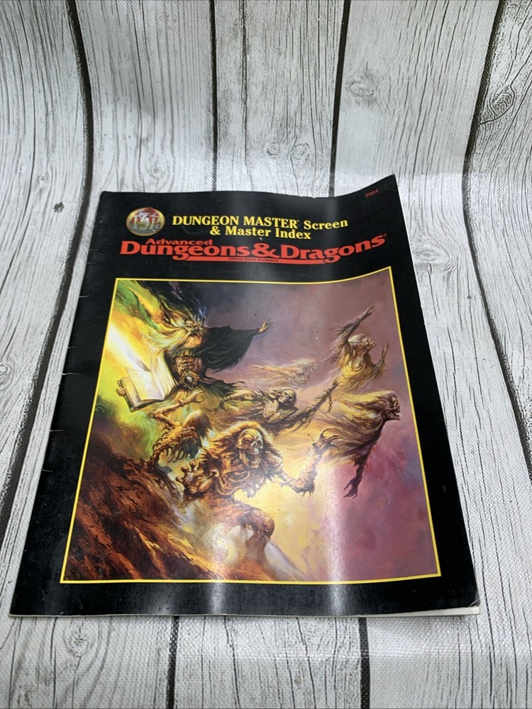 Dungeon Masters Screen &Master Index  (1995) - 9504