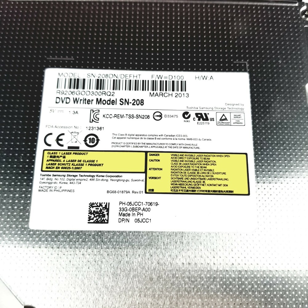 DELL LATITUDE E5530 DVD WRITER LAPTOP 05JCC1