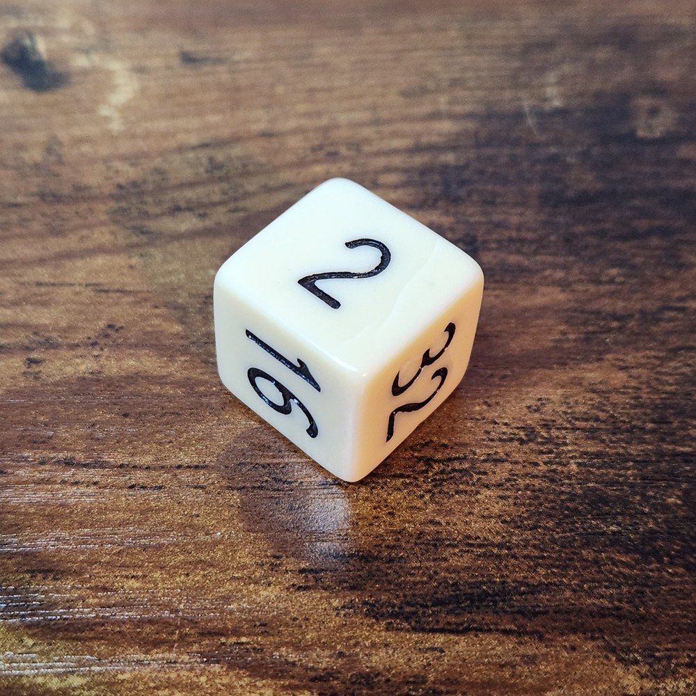 16mm Vintage Backgammon Bakelite Double Cube Dice