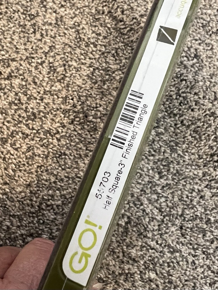 Accuquilt Go! Me Turnstile Pattern 55703 New