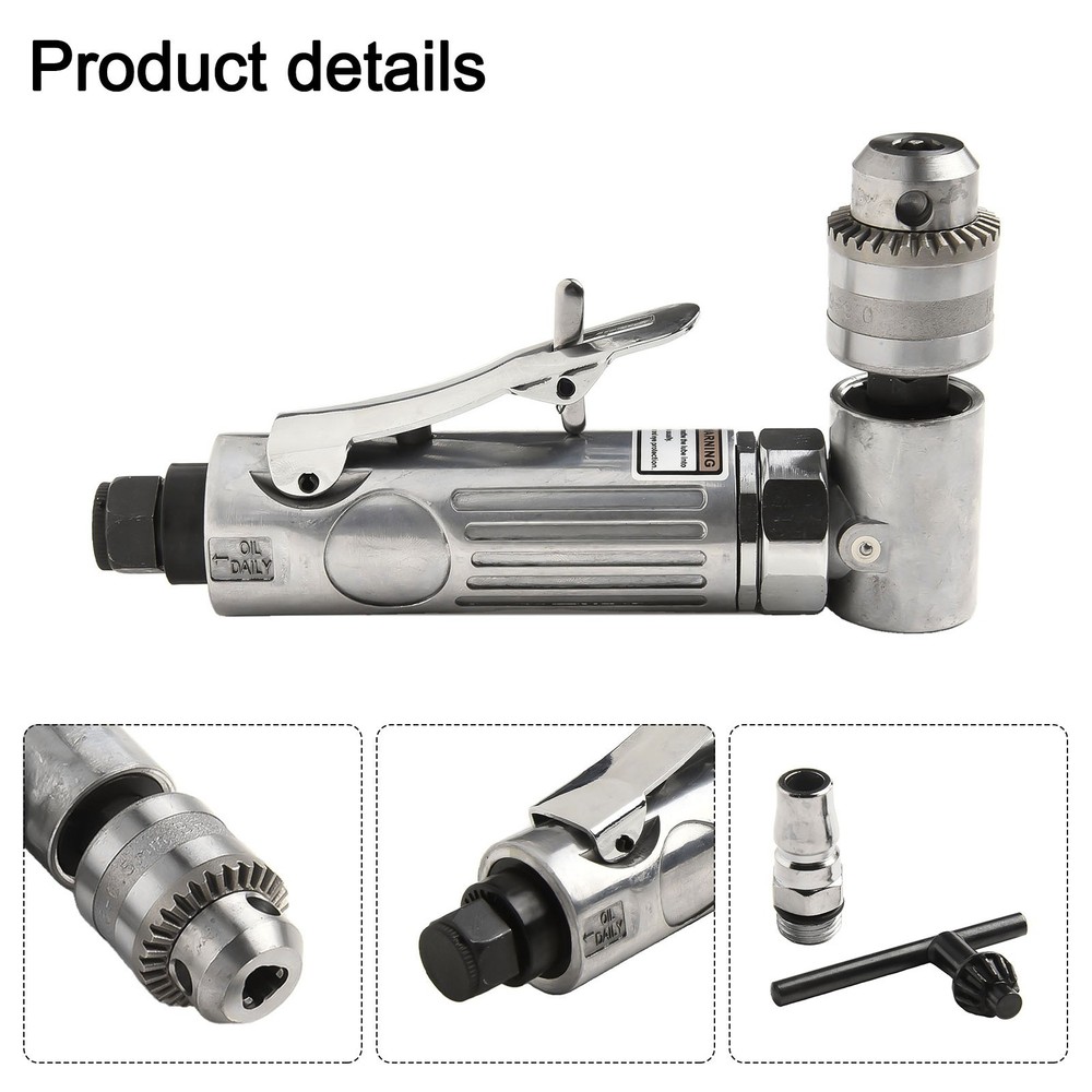 Versatile Pneumatic Right Angle Drill Suitable for Multiple Applications