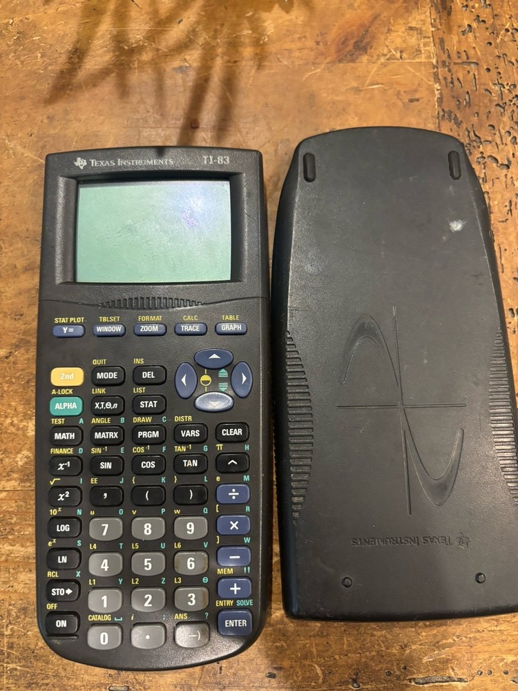 Texas Instruments TI-83 Calculator Tested Works