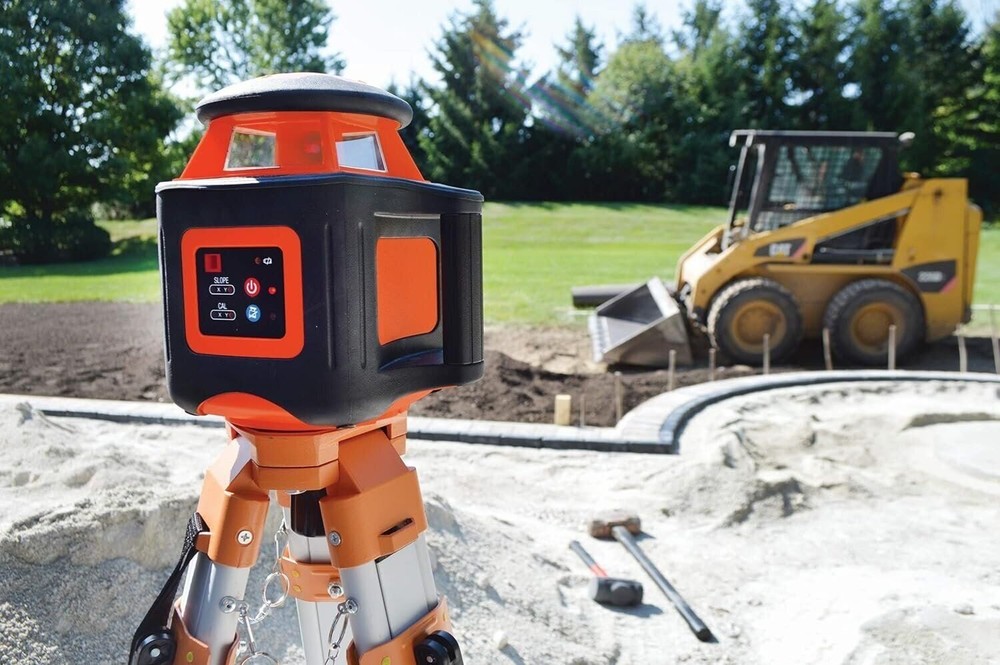 Johnson Level & Tool 40-6541 High Accuracy Dual Slope Rotary Laser System