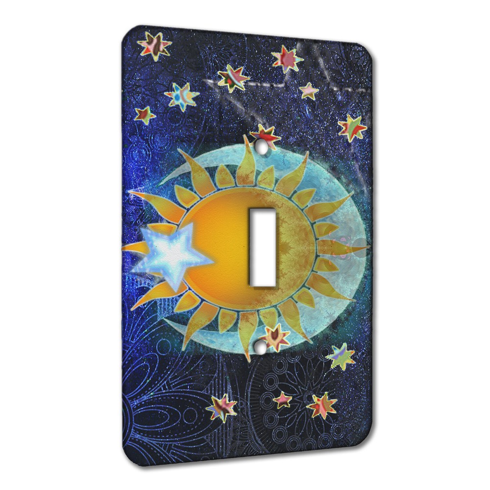 Elements of Space Celestial Metal Wall Plate Switch AC Decora