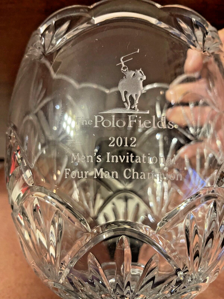 Sterling Cut Glass Imperial trophy cup
