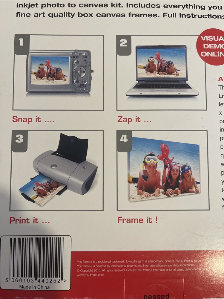 Photos To Canvas Printable Kit