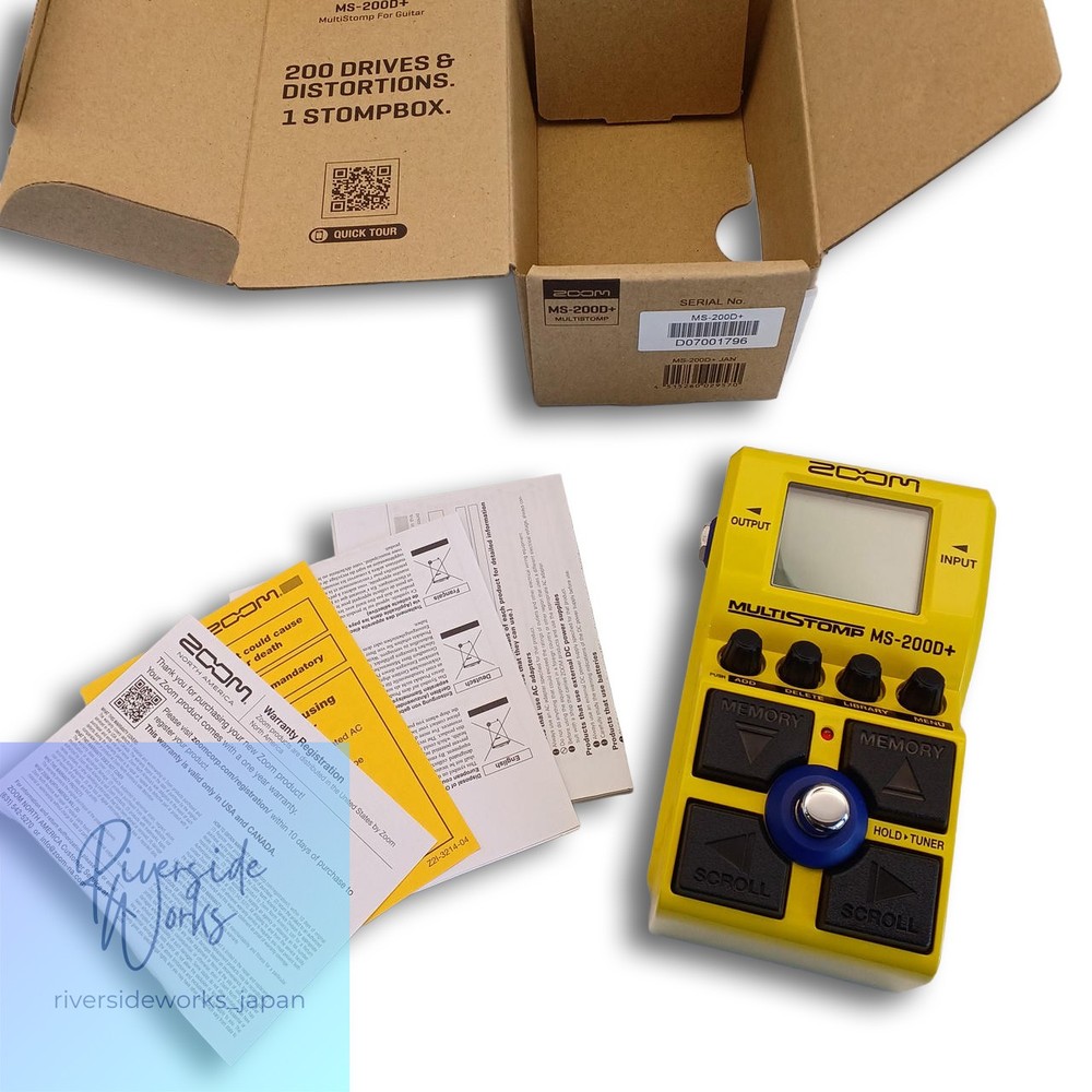 ZOOM MS-200D+ Multi-Effects Processor for Musicians JP