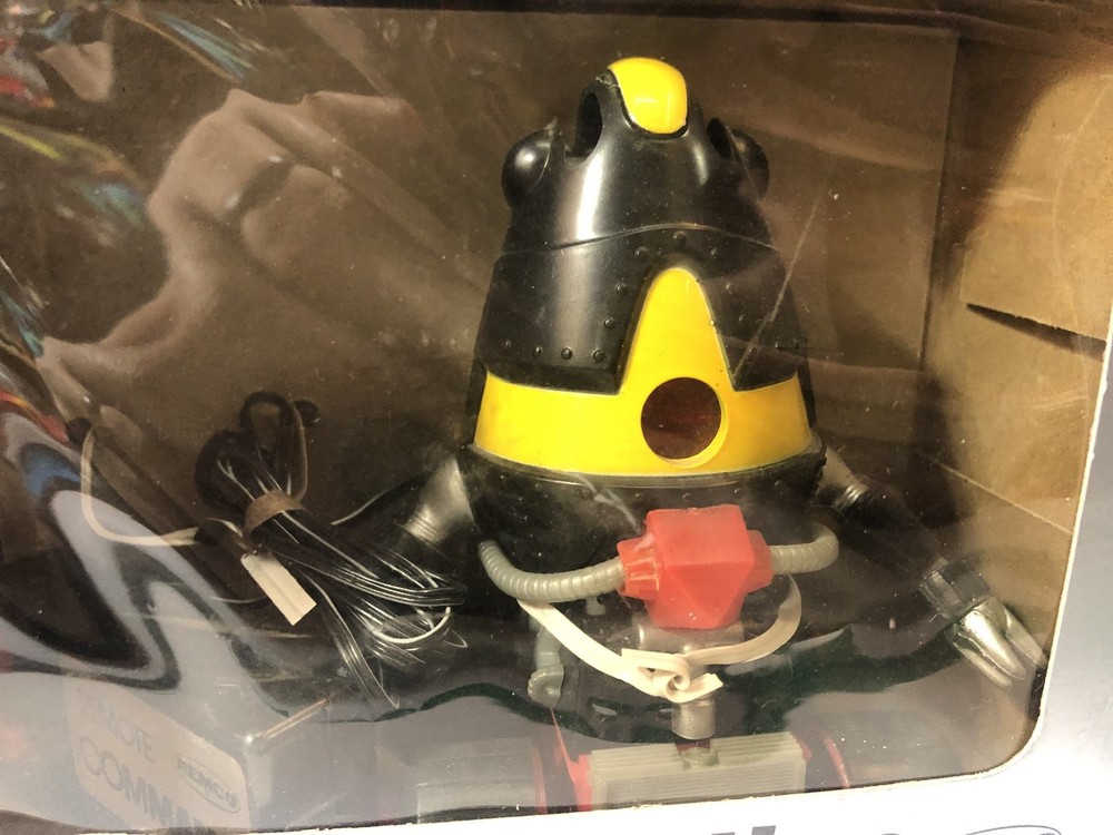 Vintage 1983 Remco Remote Command 4 Function Robot New In Package