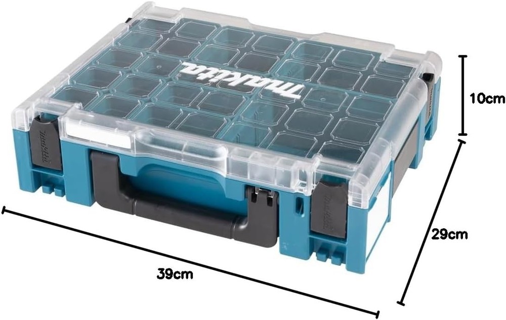 191X80-2 Clear Lid Makpac W/ Inserts
