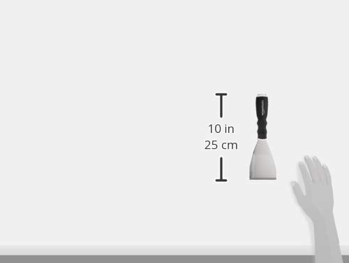 Amazon Basics Soft Grip Bent Scraper 3" with Pole Socket & Hammer End for Paint