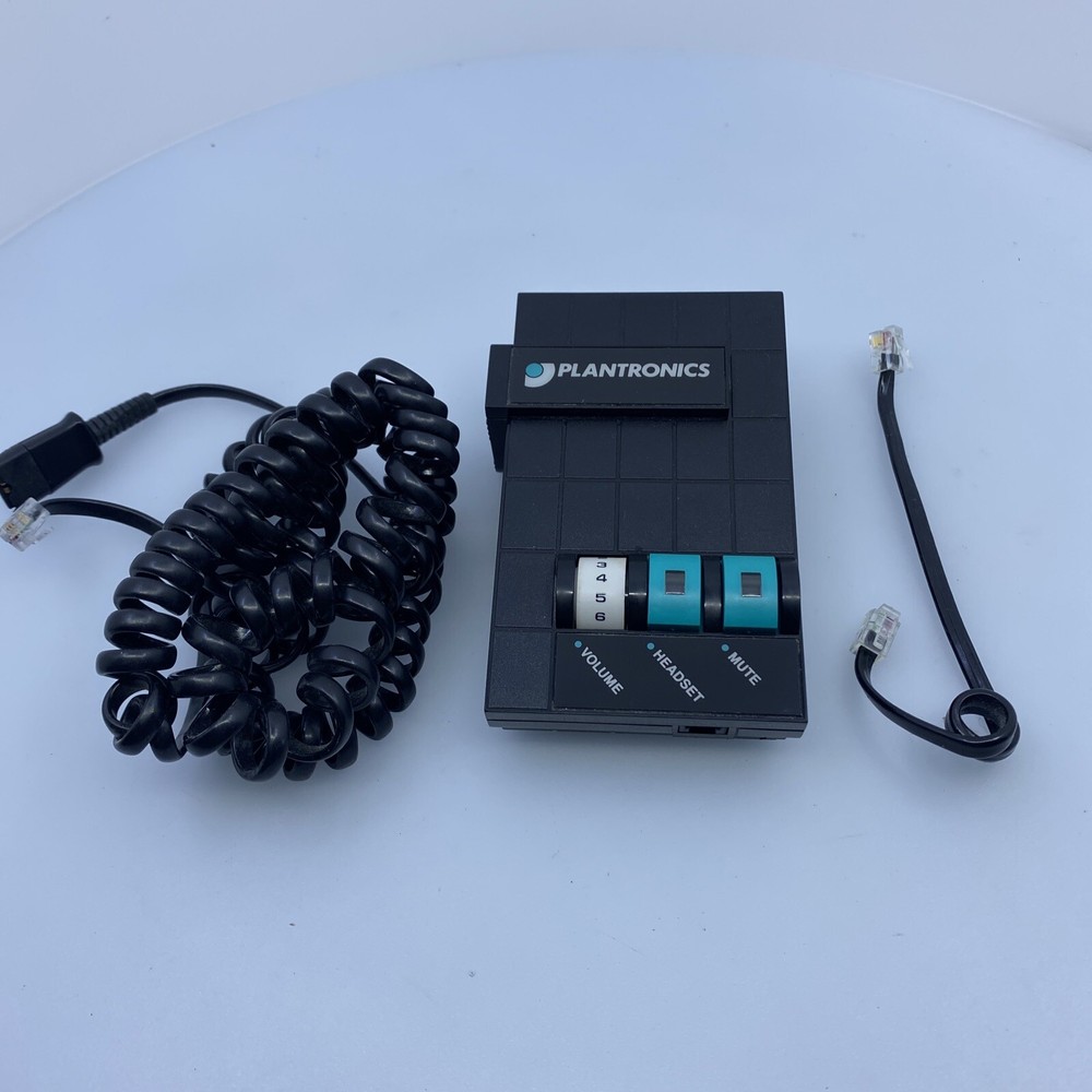 PLANTRONICS M10 Audio Processor Amplifier for H-Series Headsets with cords