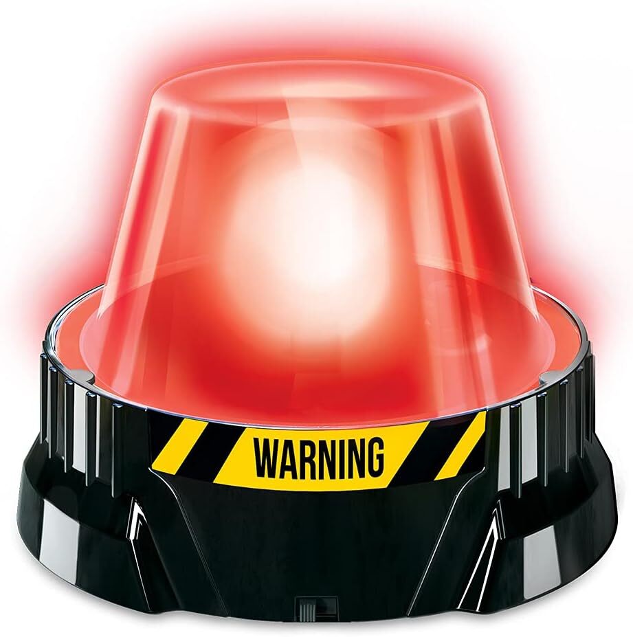 4M Toysmith KidzLabs Flashing Emergency Light 87938