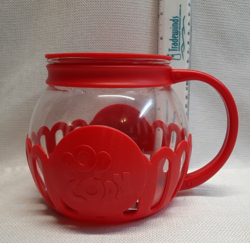 Ecolution Patented Micro-Pop Microwave Popcorn Popper with Temperature Safe...