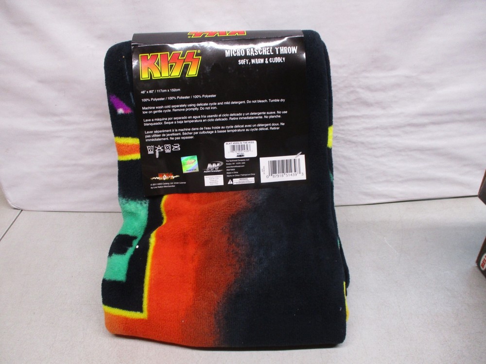 KISS Micro Raschel Throw