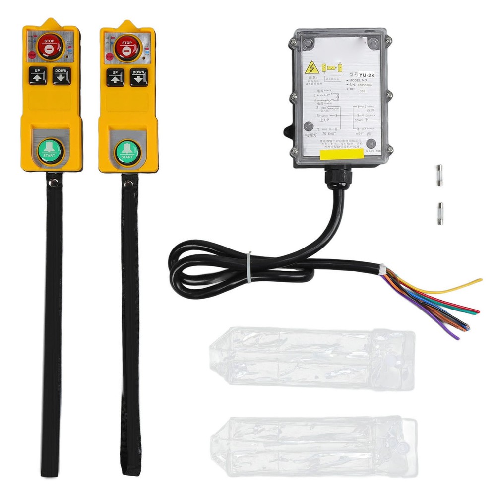 Remote Control Wireless Hoist Crane Remotes Controller For Bridge Cranes AC 220V