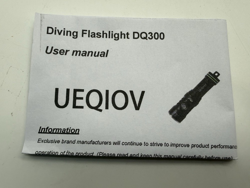 High Performance Dive Light 5000 Lumen Waterproof Torch Night Diving Flashlight