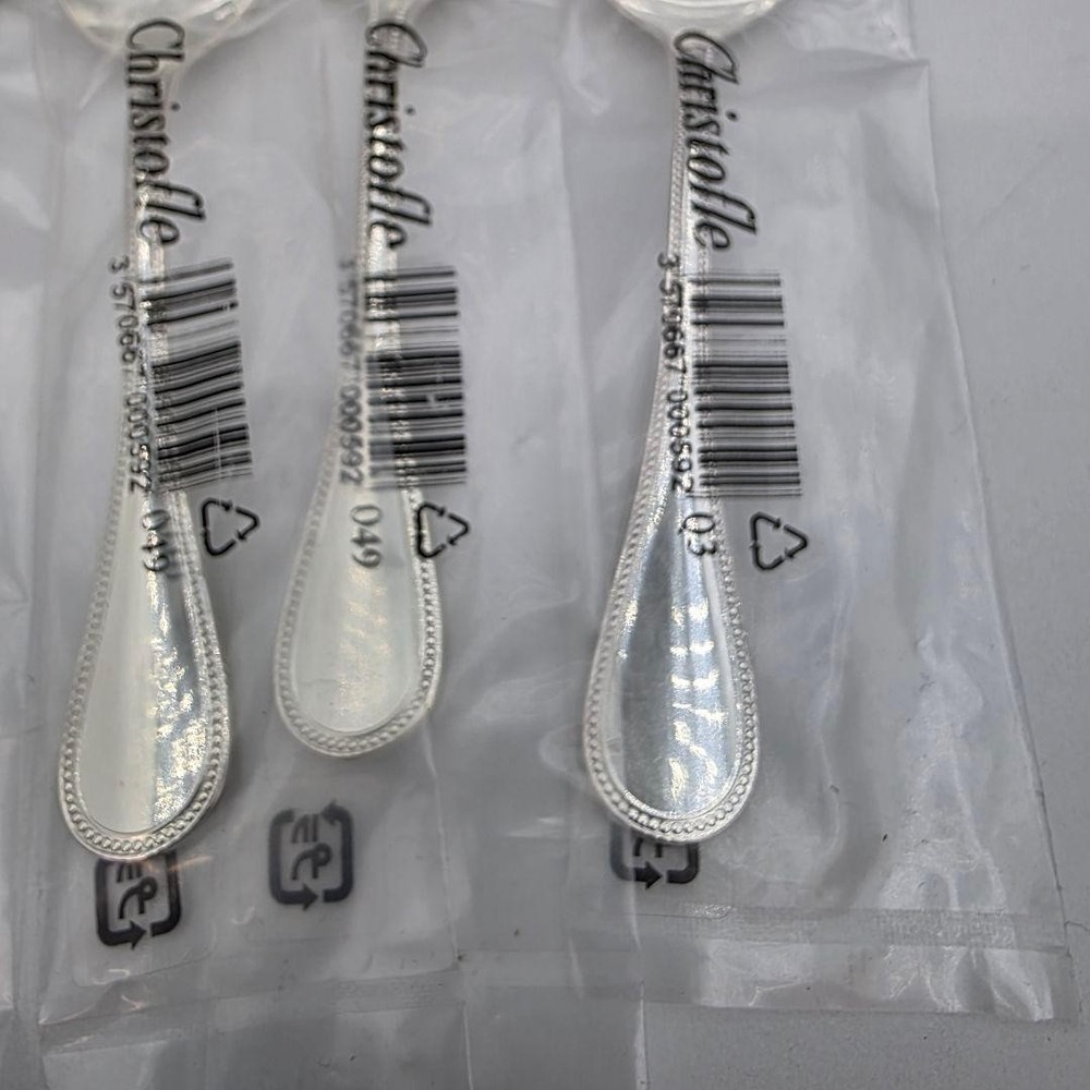 Christofle spoon set of 6 with box