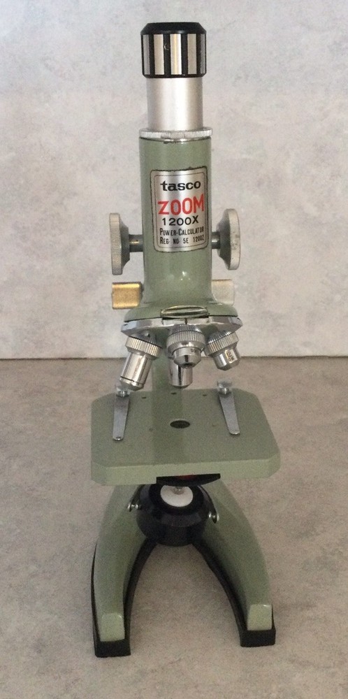 VINTAGE TASCO ZOOM 1200X MICROSCOPE