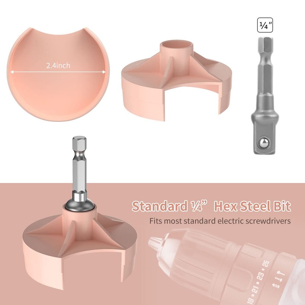 Knitting Machine Adapter,Quick Knit Machine Attachment with Power Screwdriver...