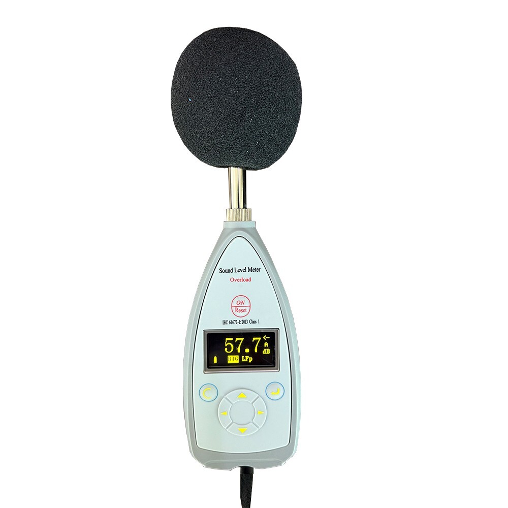 Type 1 Sound Level Meter Noise Meter with Integrating Function 8000 Groups Data