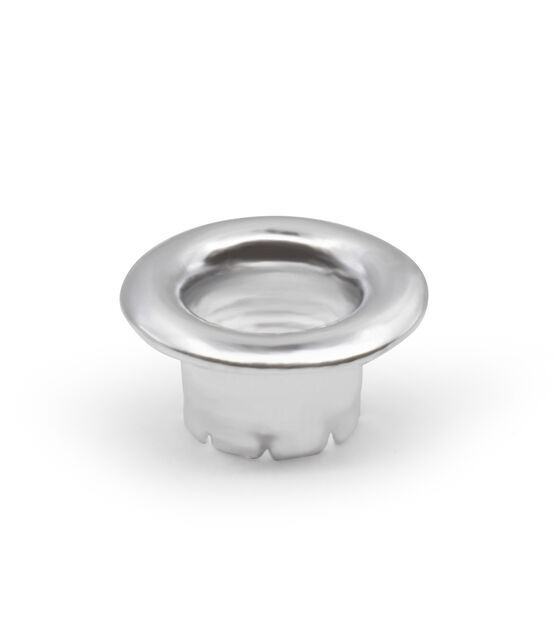 LOOPS & THREADS 5/32" Eyelets - NICKEL - 50 pcs