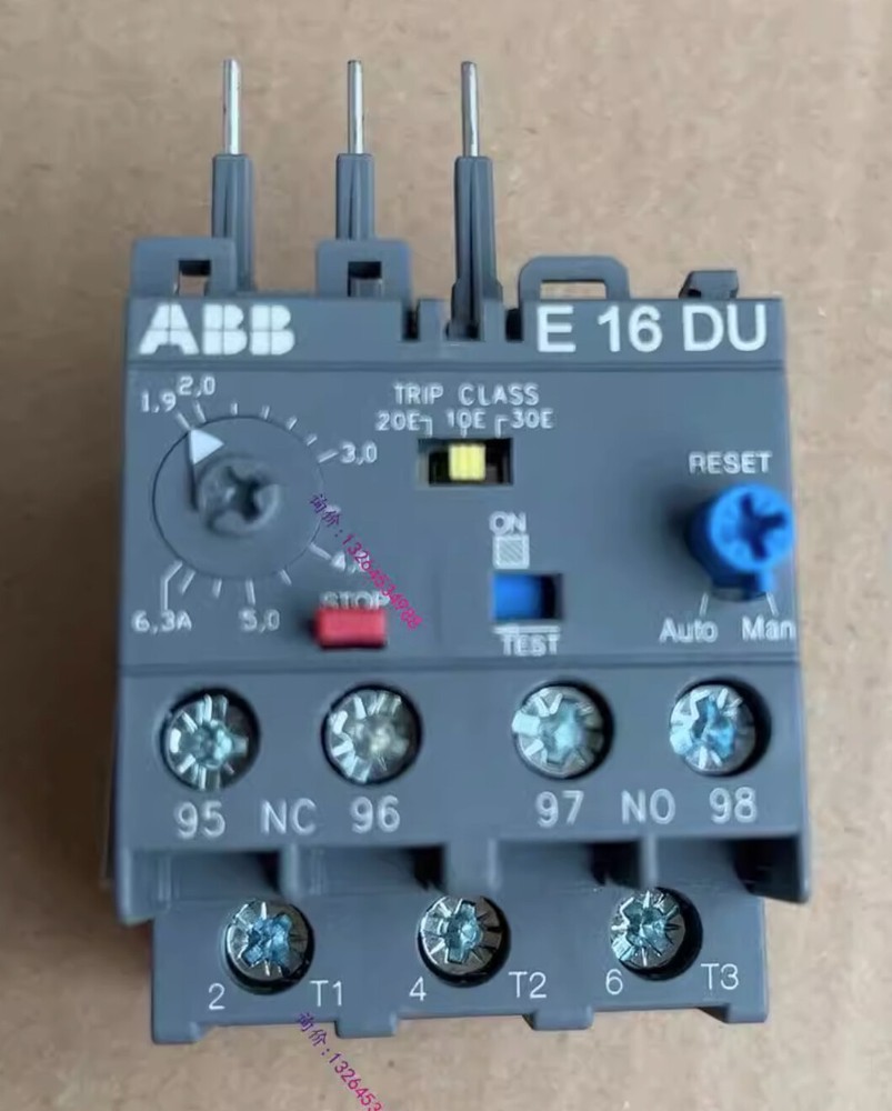 1PC  E16DU-6.3A E16DU6.3A ;10093221 Electronic Overload Relay