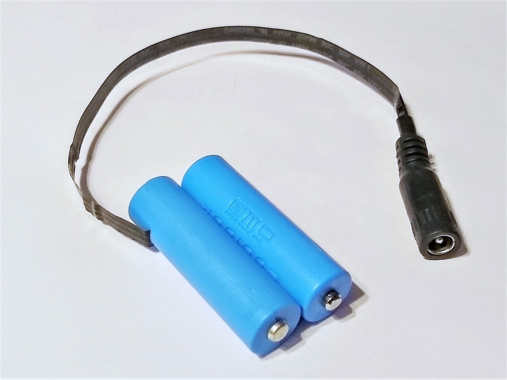 2 x AA Battery Replacement Eliminator Kit for Electronic Devices