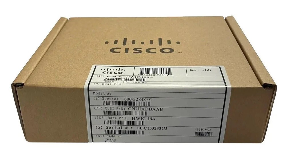 New CISCO HWIC-16A 16 PORT ASYNC HIGH SPEED WAN INTERFACE