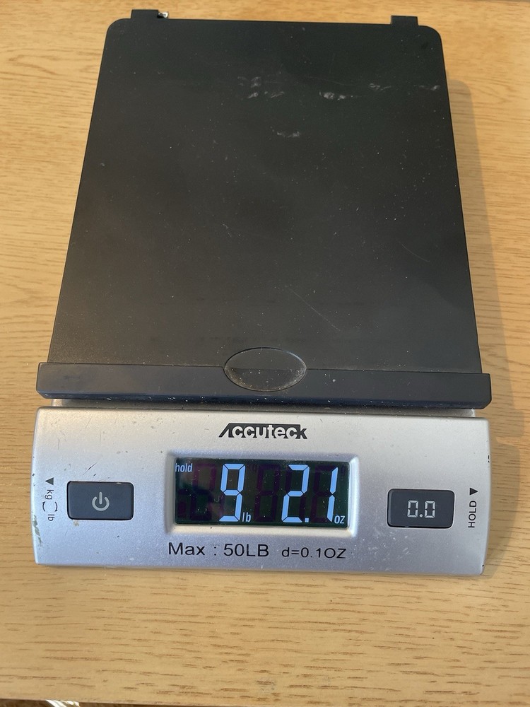 Vintage Lane Sequence Walnut Side Table MCM Black Laminate Top 1963