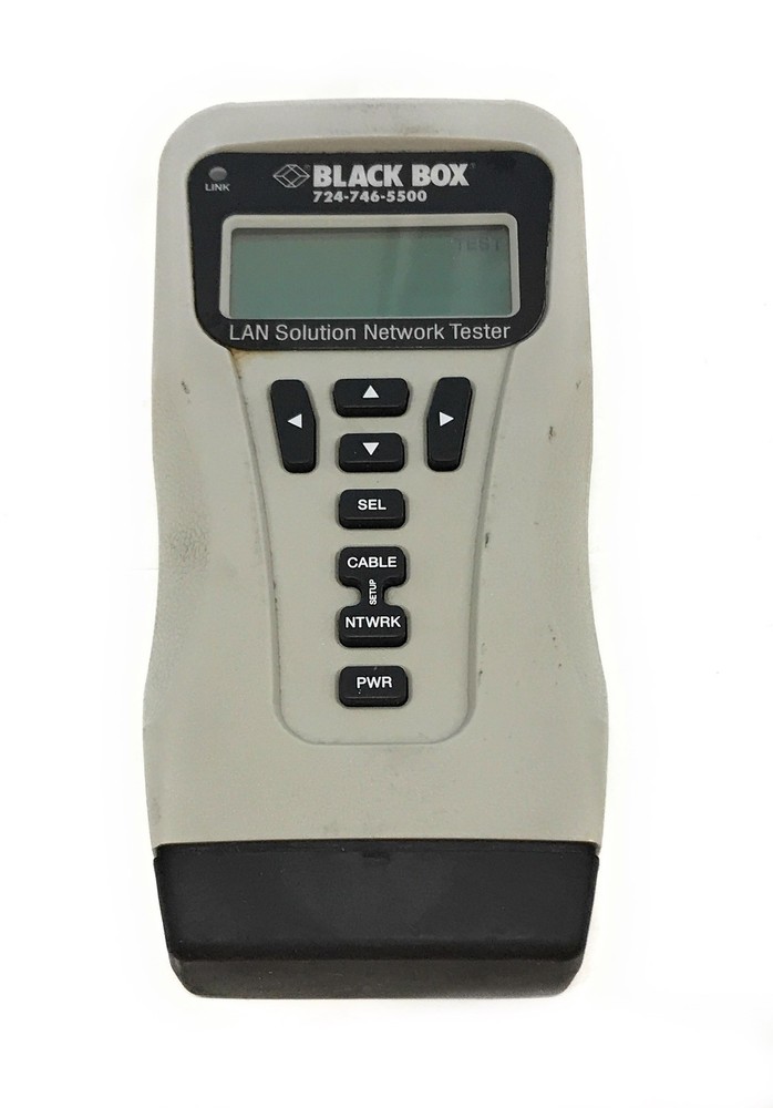 Black Box TS560A LAN Solution Network Tester Cable/Jack/Ping/Tone Functions