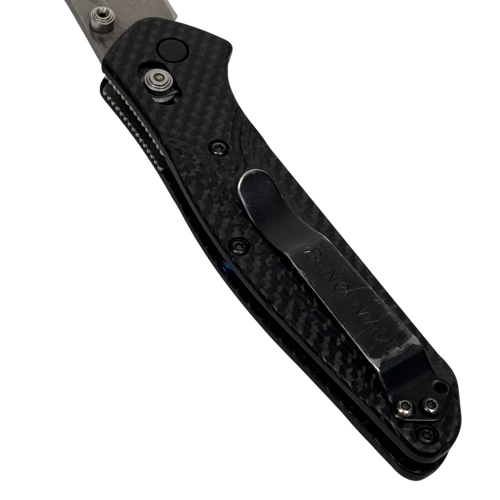Benchmade Osborn 3.5in Stonewashed Blade Folding Knife