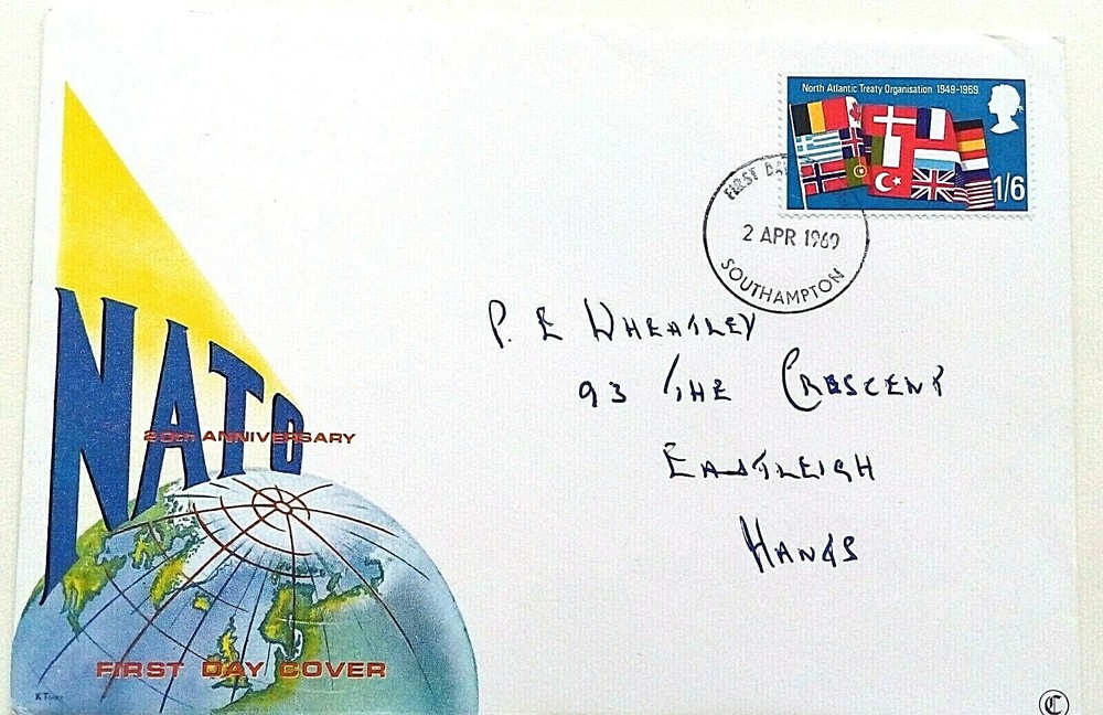 NATO - FDC - 1969 - 20th Anniversary