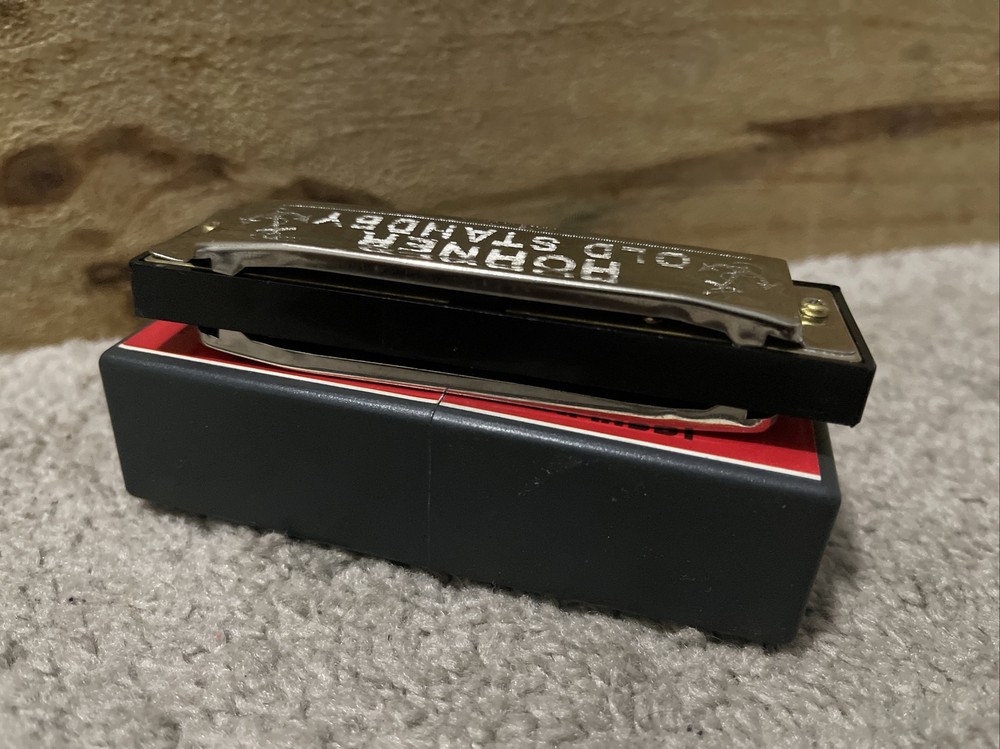 M. Hohner’s No. 34B “Old Standby” Harmonica With Box